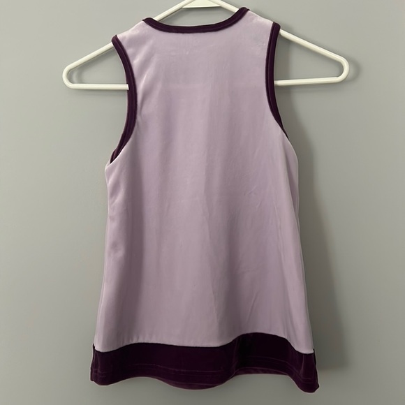 Butterscotch Sleeveless Velour Dress with Flowers in Size 2T - Picture 2 of 5